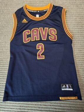 Adidas Cleveland Cavaliers Kyrie Irving #2 NBA Swingman Jersey Men's L